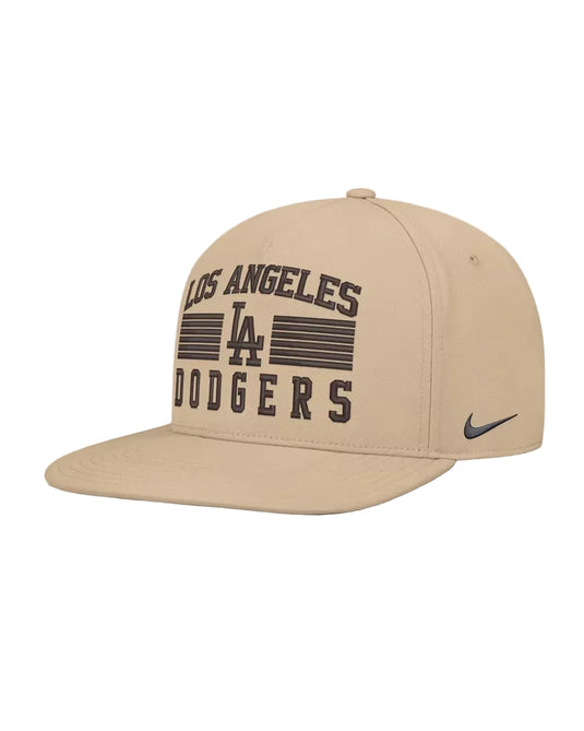 Gorra Nike Pro High Crown Los Angeles Dodgers – Desert Khaki & Chocolate