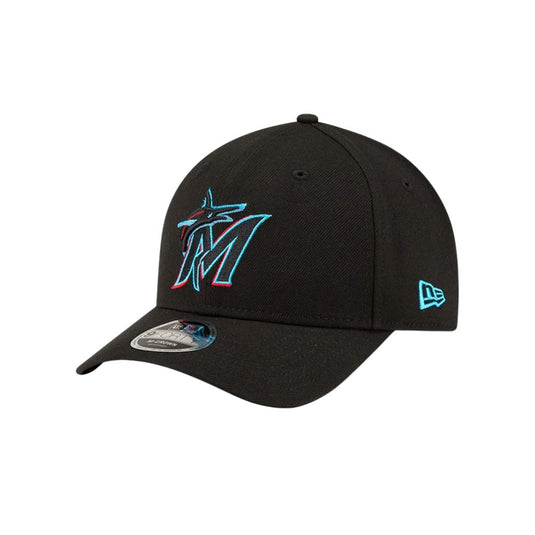 Gorra Miami Marlins MLB Player Replica 9FORTY M-Crown Negro