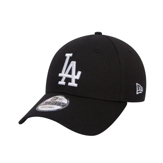 Gorra oficial New Era LA Dodgers Essential Negro 9FORTY Ajustable