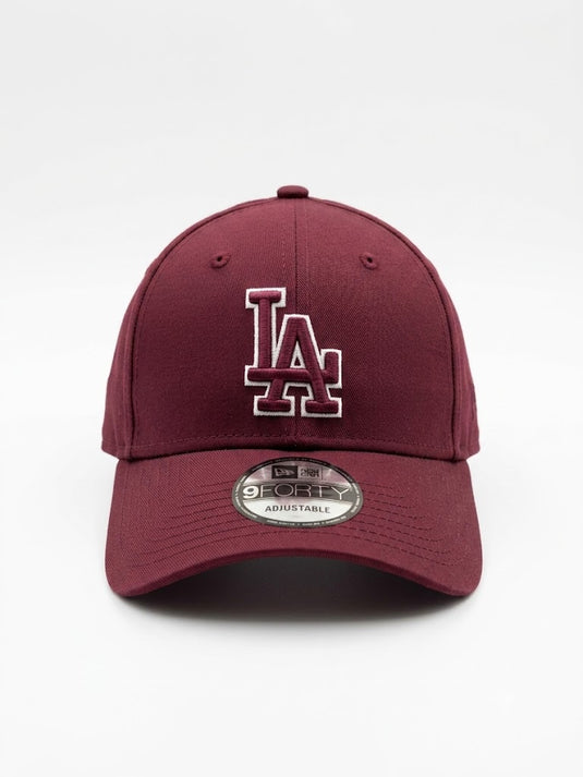 Gorra New Era 9FORTY Los Angeles Dodgers – Burgundy/Maroon