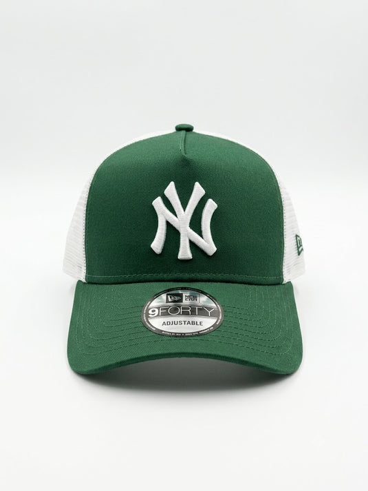 Gorra New Era 9FORTY Trucker – New York Yankees (Green/White)