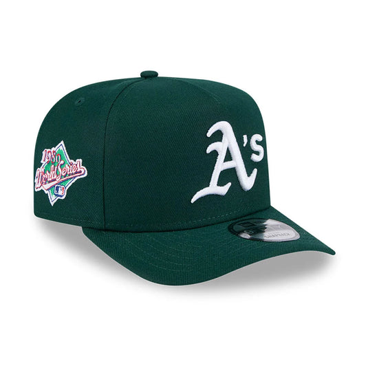 Gorra MLB Sidepatch Oakland A's '89 WS 9FIFTY Negro